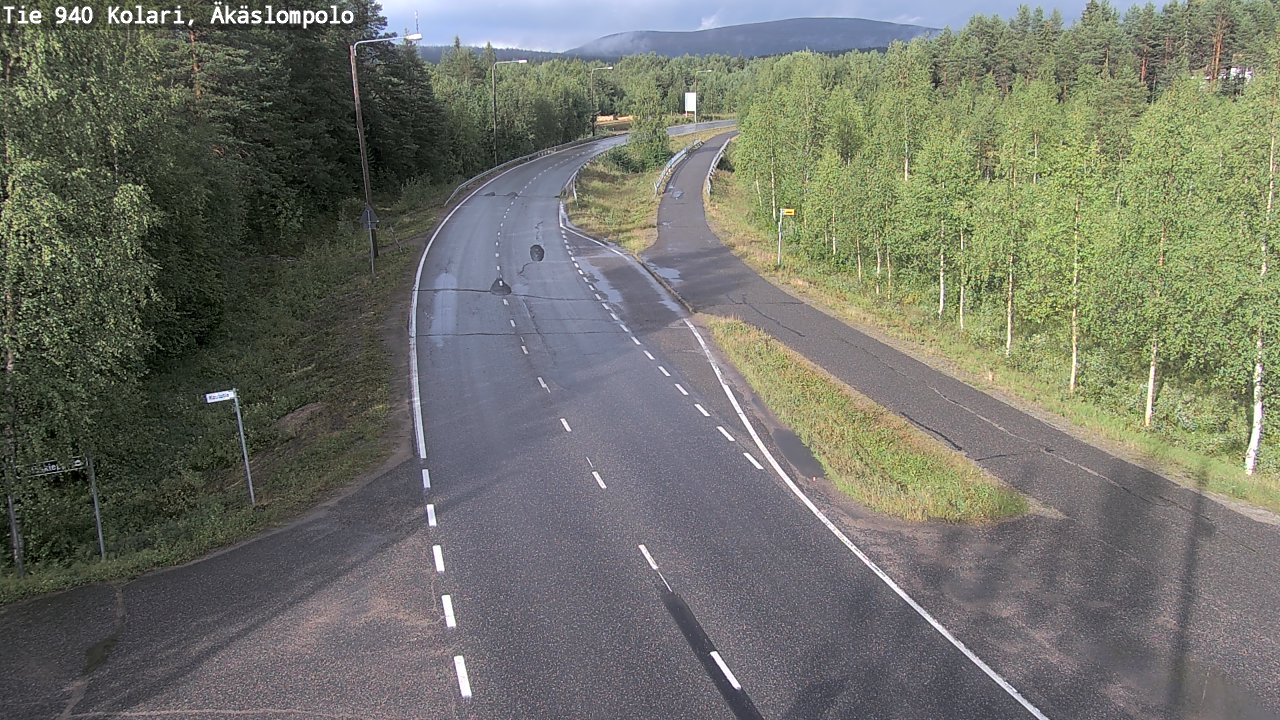 Kelikamerat Kuva Tie 940 Kolari, Äkäslompolo, Kolari, Lappi