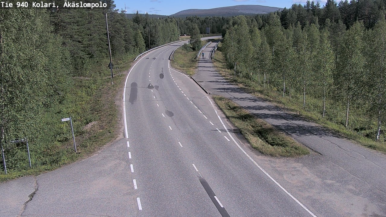 Weather Camera Image Road 940 Kolari, Äkäslompolo, Kolari, Lappi