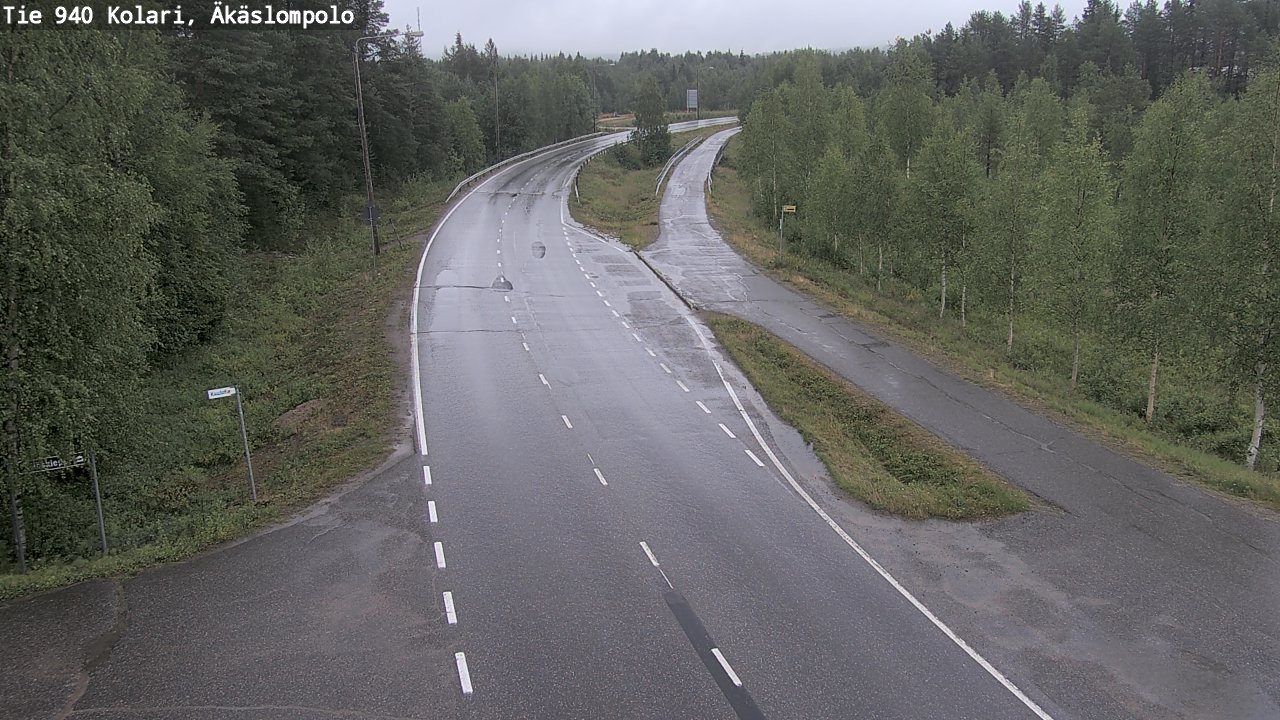 Kelikamerat Kuva Tie 940 Kolari, Äkäslompolo, Kolari, Lappi