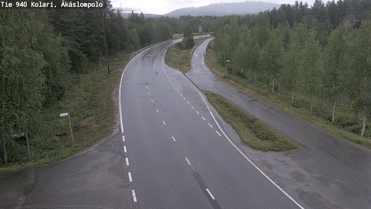Kelikamerat Kuva Tie 940 Kolari, Äkäslompolo, Kolari, Lappi