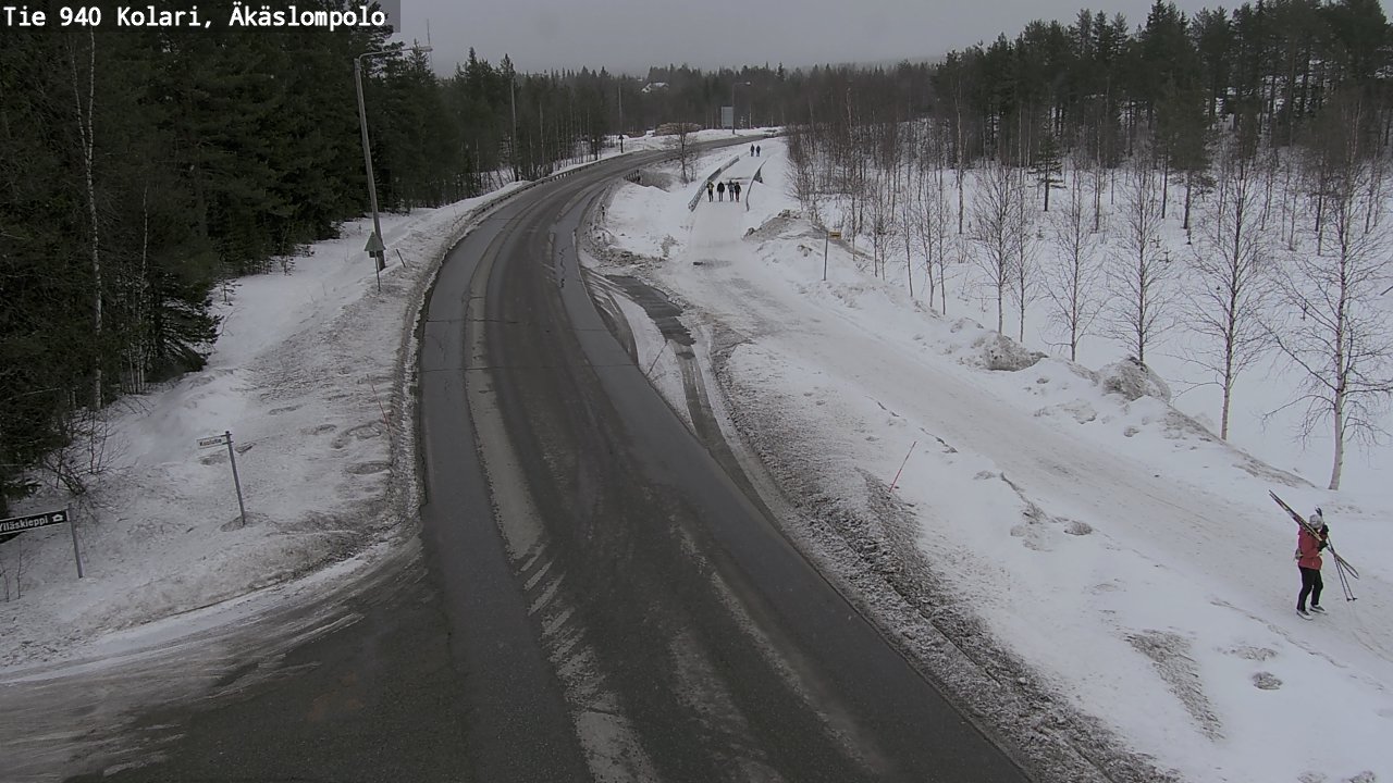 Kelikamerat Kuva Tie 940 Kolari, Äkäslompolo, Kolari, Lappi