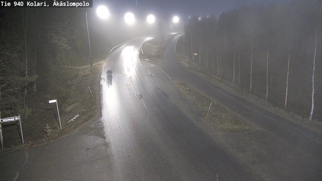 Kelikamerat Kuva Tie 940 Kolari, Äkäslompolo, Kolari, Lappi