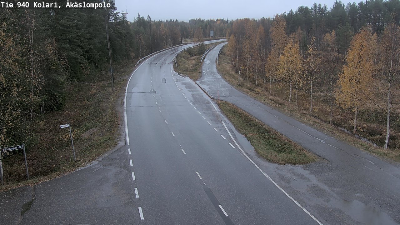 Kelikamerat Kuva Tie 940 Kolari, Äkäslompolo, Kolari, Lappi