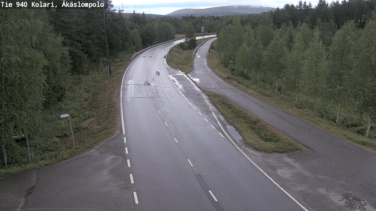 Kelikamerat Kuva Tie 940 Kolari, Äkäslompolo, Kolari, Lappi