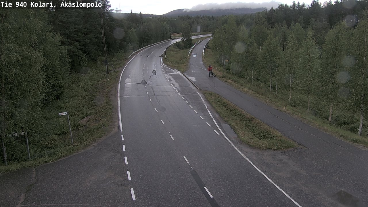 Kelikamerat Kuva Tie 940 Kolari, Äkäslompolo, Kolari, Lappi