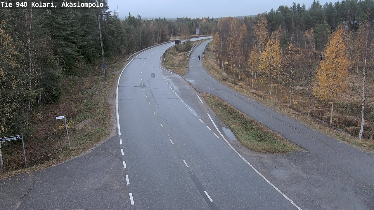 Weather Camera Image Road 940 Kolari, Äkäslompolo, Kolari, Lappi