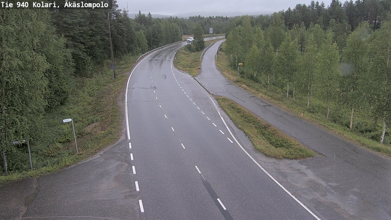 Kelikamerat Kuva Tie 940 Kolari, Äkäslompolo, Kolari, Lappi