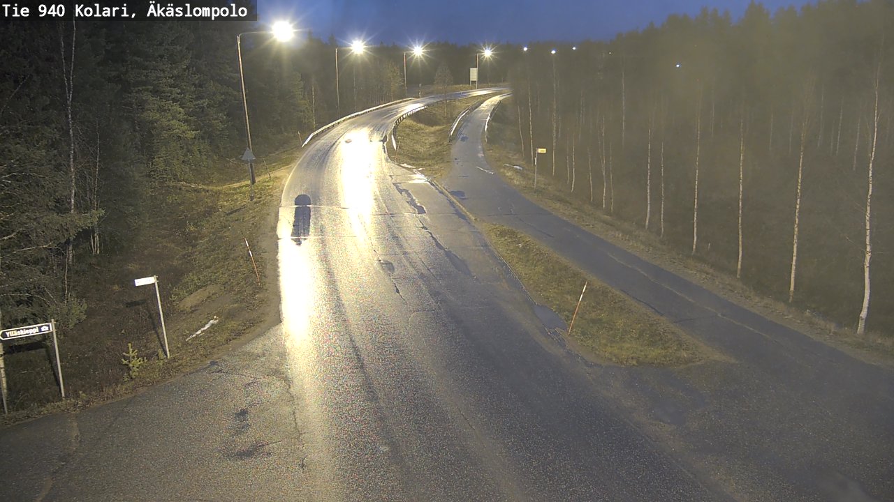 Kelikamerat Kuva Tie 940 Kolari, Äkäslompolo, Kolari, Lappi