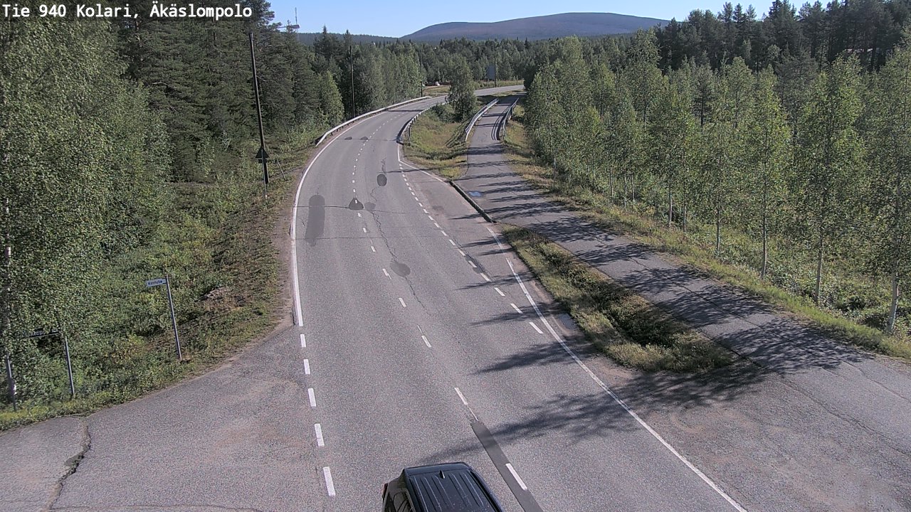 Weather Camera Image Road 940 Kolari, Äkäslompolo, Kolari, Lappi
