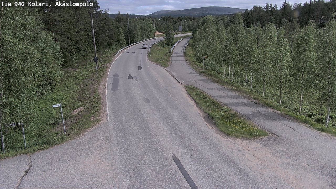 Kelikamerat Kuva Tie 940 Kolari, Äkäslompolo, Kolari, Lappi