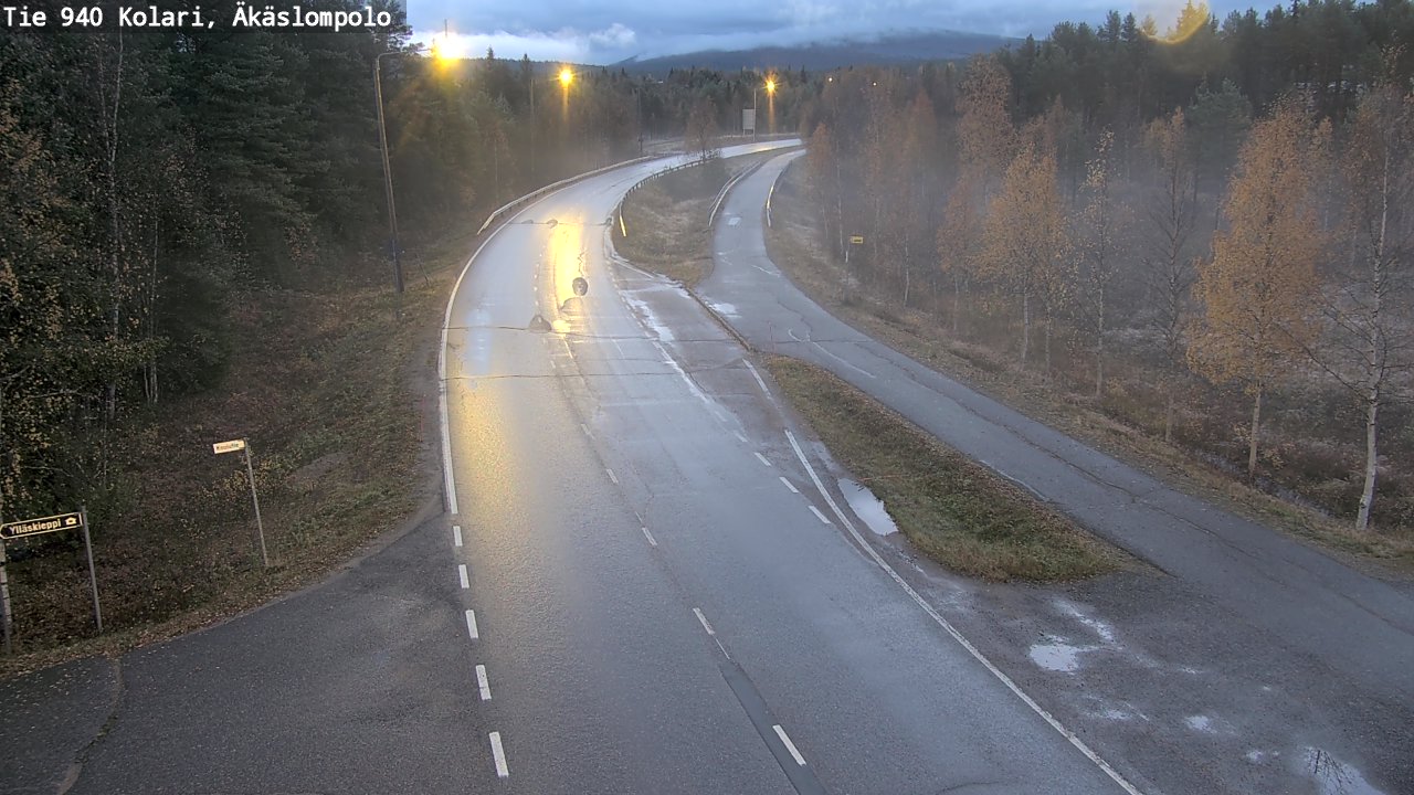 Kelikamerat Kuva Tie 940 Kolari, Äkäslompolo, Kolari, Lappi