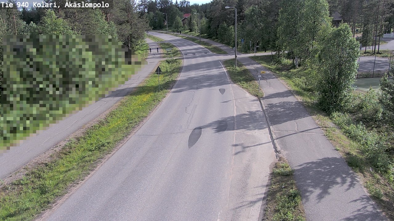 Kelikamerat Kuva Tie 940 Kolari, Äkäslompolo, Kolari, Lappi