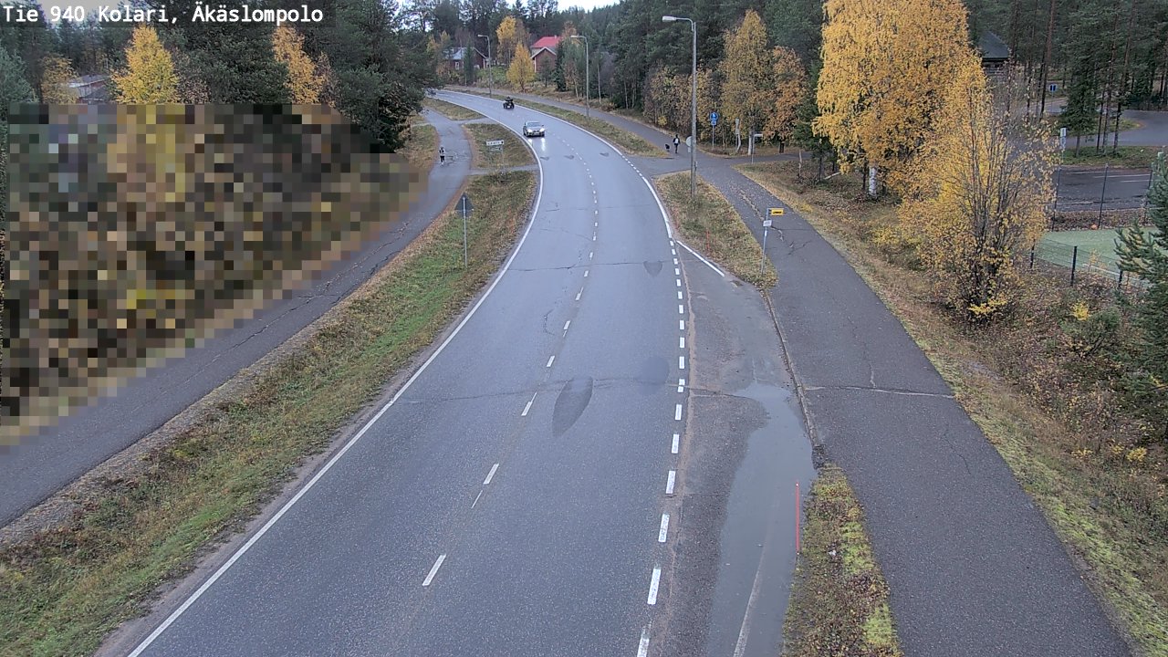 Kelikamerat Kuva Tie 940 Kolari, Äkäslompolo, Kolari, Lappi