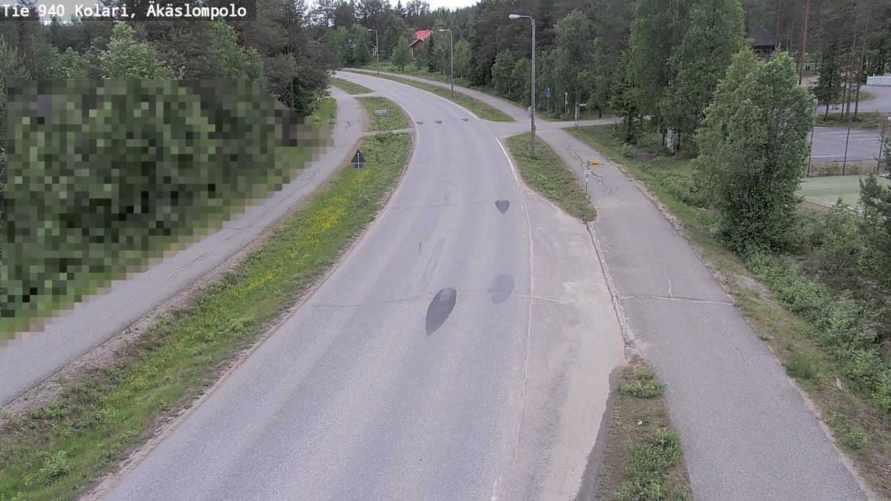 Kelikamerat Kuva Tie 940 Kolari, Äkäslompolo, Kolari, Lappi