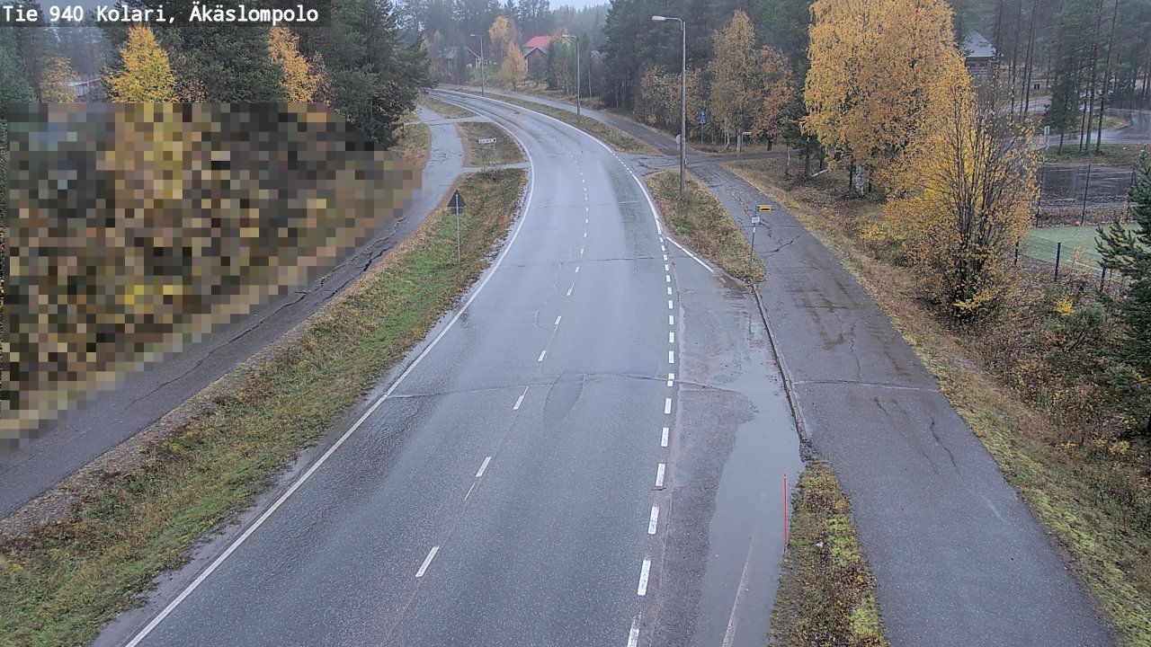 Kelikamerat Kuva Tie 940 Kolari, Äkäslompolo, Kolari, Lappi