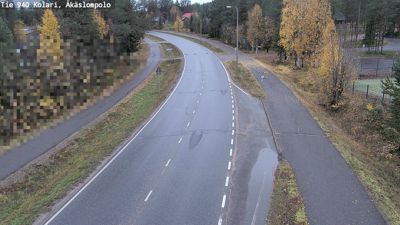 Weather Camera Image Väg 940 Kolari, Äkäslompolo, Kolari, Lappi