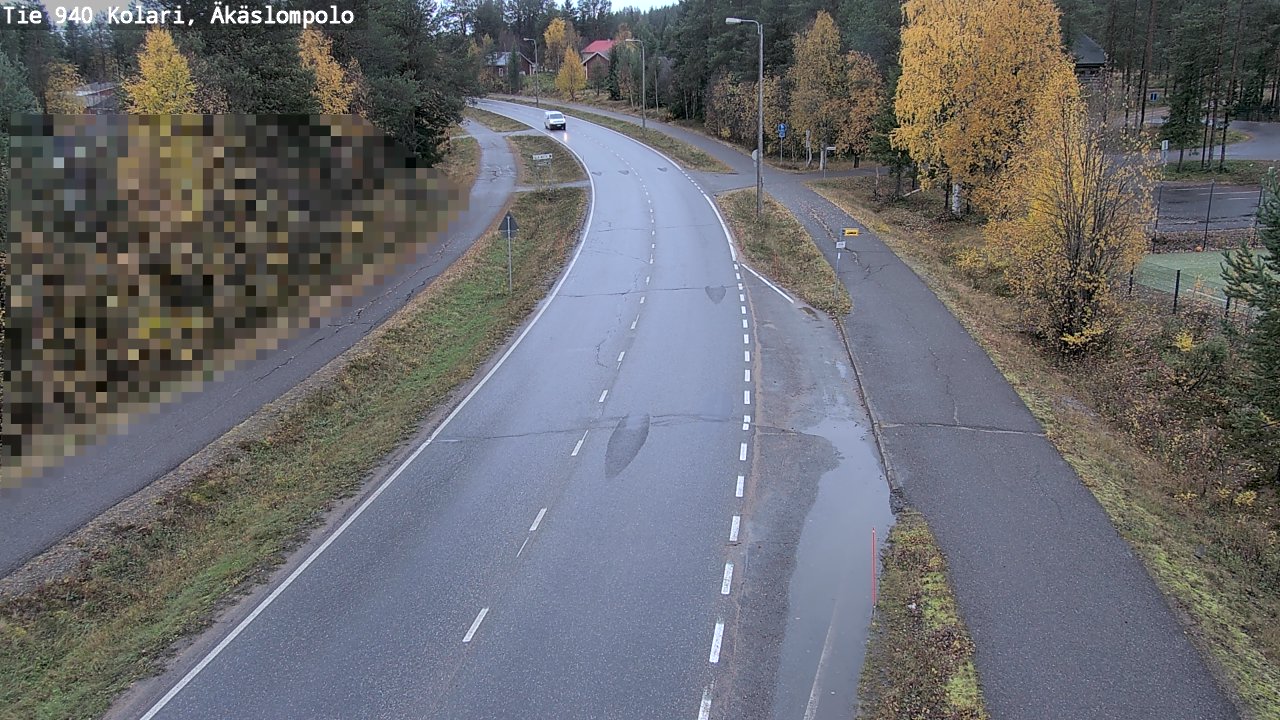 Kelikamerat Kuva Tie 940 Kolari, Äkäslompolo, Kolari, Lappi