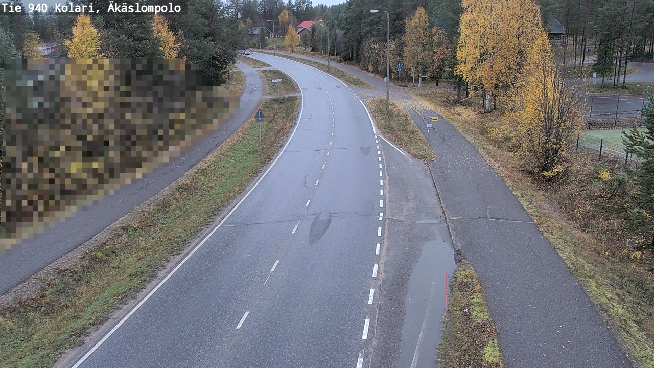 Weather Camera Image Road 940 Kolari, Äkäslompolo, Kolari, Lappi