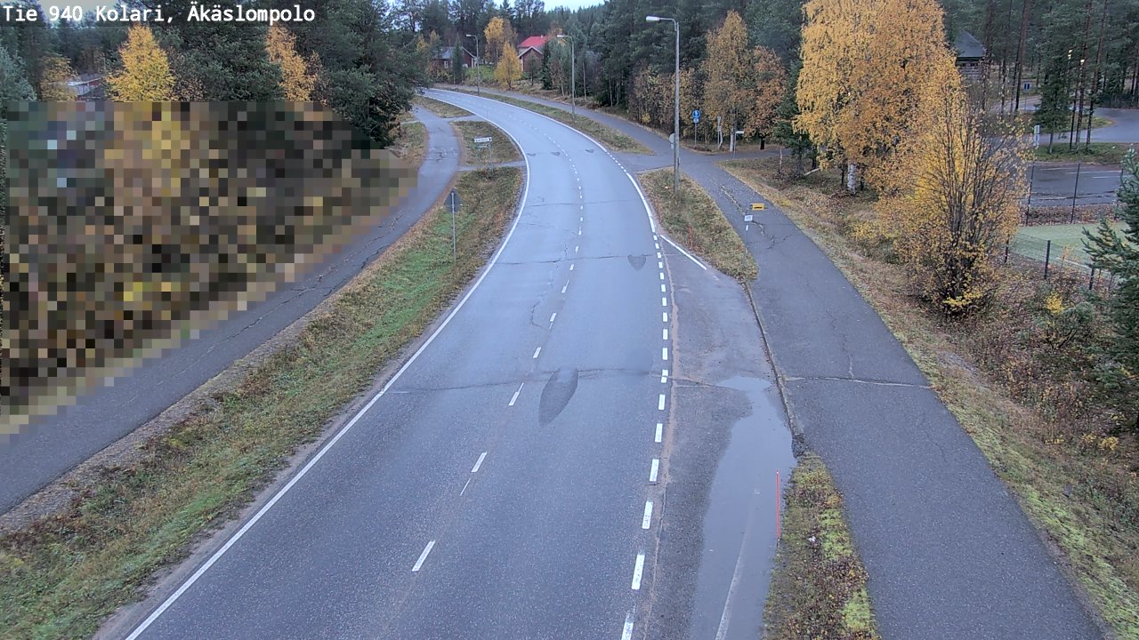 Kelikamerat Kuva Tie 940 Kolari, Äkäslompolo, Kolari, Lappi