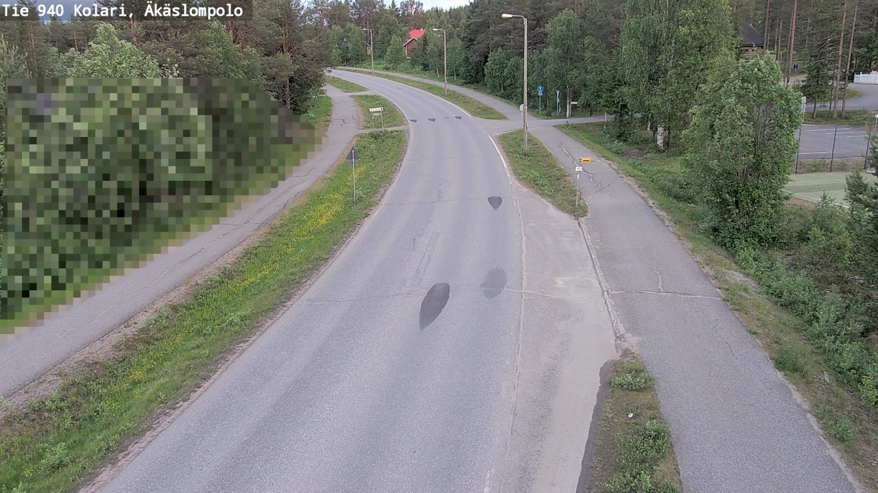 Kelikamerat Kuva Tie 940 Kolari, Äkäslompolo, Kolari, Lappi