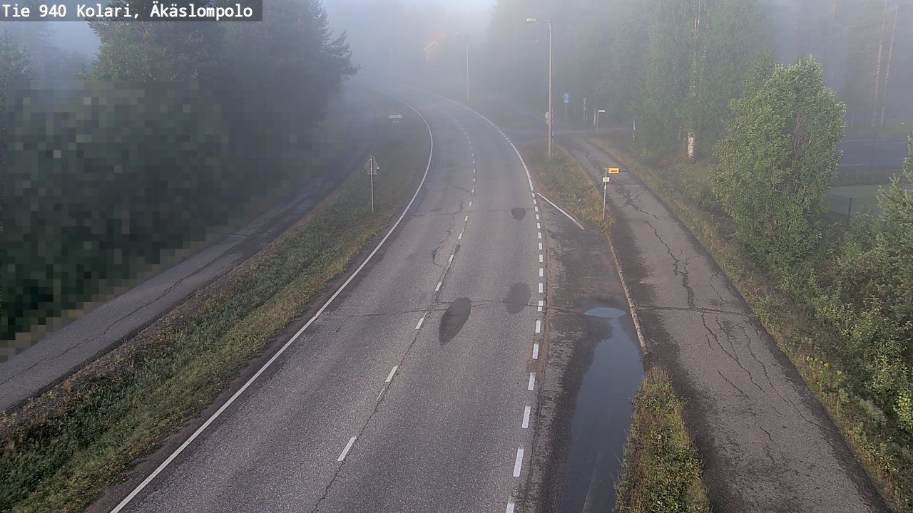 Weather Camera Image Road 940 Kolari, Äkäslompolo, Kolari, Lappi
