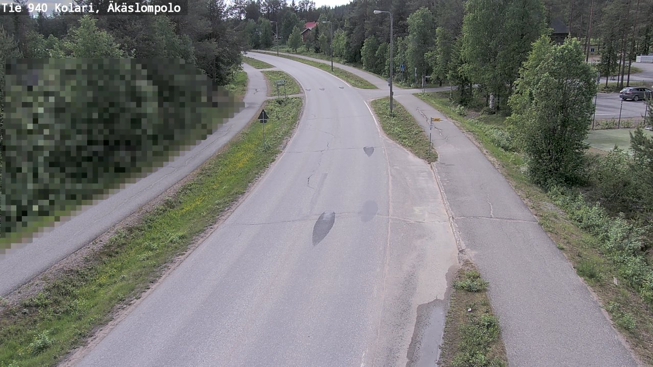Kelikamerat Kuva Tie 940 Kolari, Äkäslompolo, Kolari, Lappi