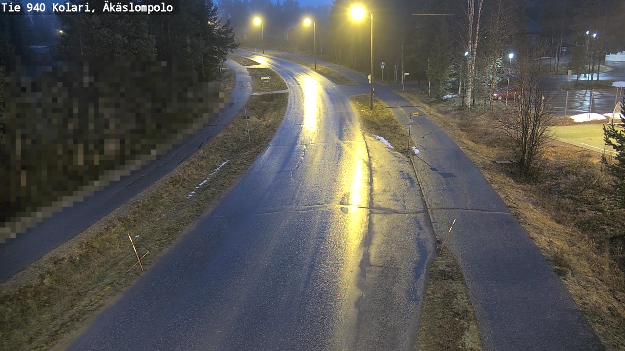 Kelikamerat Kuva Tie 940 Kolari, Äkäslompolo, Kolari, Lappi