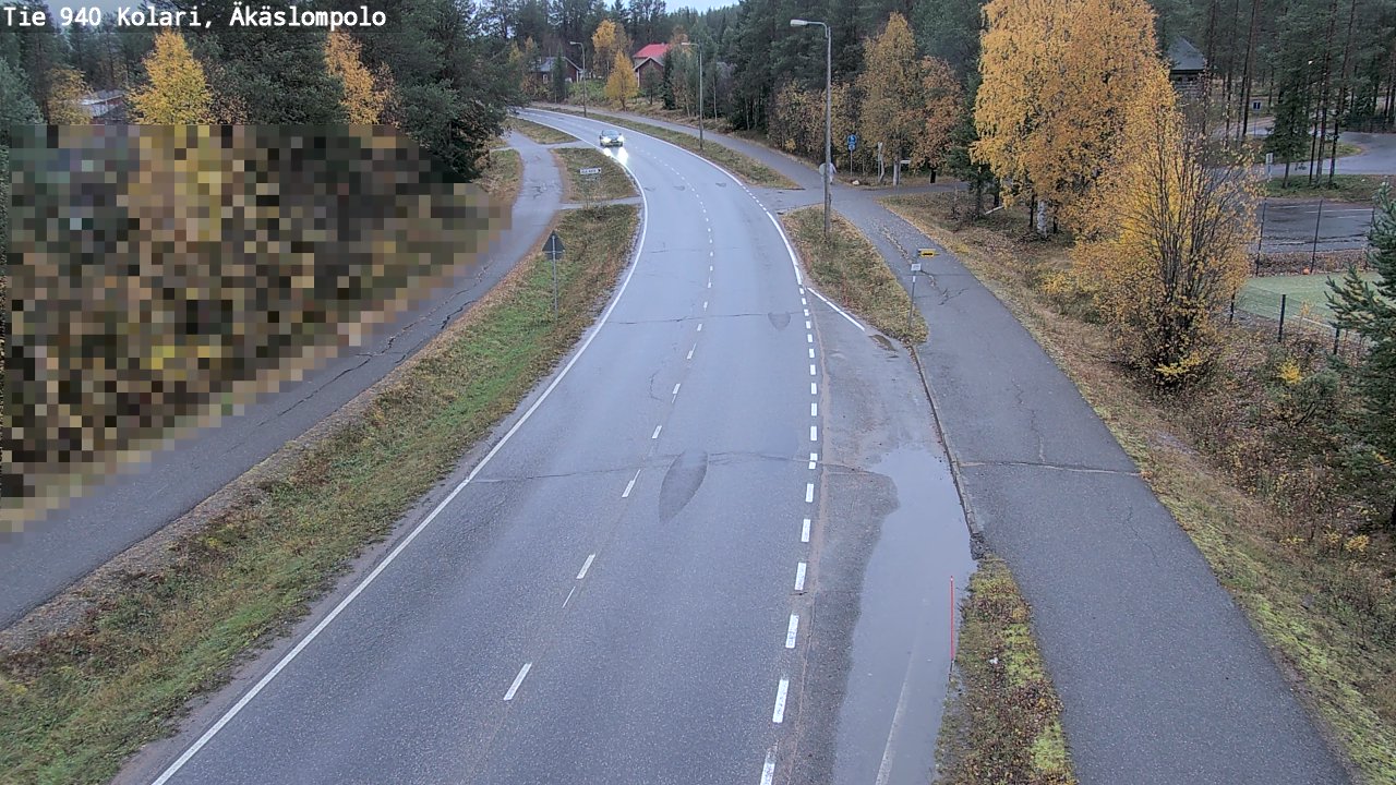 Kelikamerat Kuva Tie 940 Kolari, Äkäslompolo, Kolari, Lappi