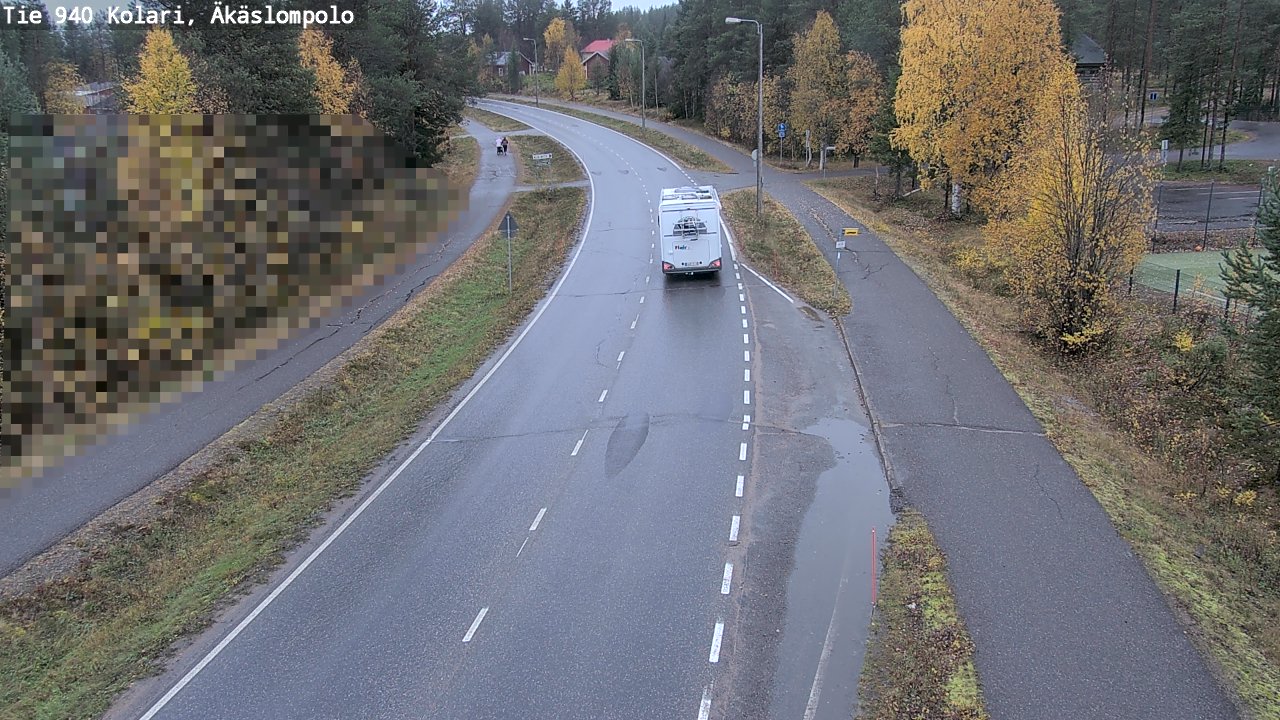 Kelikamerat Kuva Tie 940 Kolari, Äkäslompolo, Kolari, Lappi