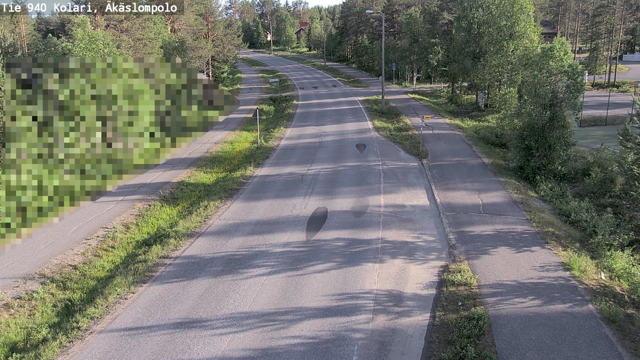 Kelikamerat Kuva Tie 940 Kolari, Äkäslompolo, Kolari, Lappi
