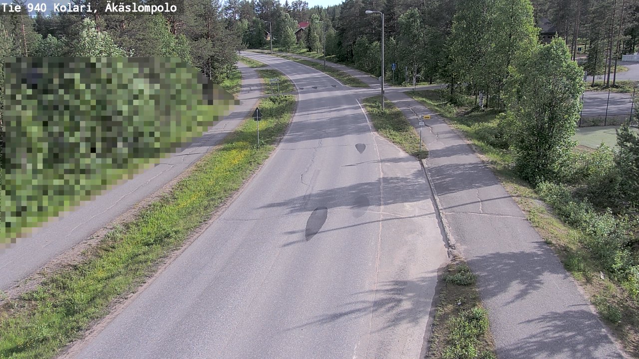 Kelikamerat Kuva Tie 940 Kolari, Äkäslompolo, Kolari, Lappi