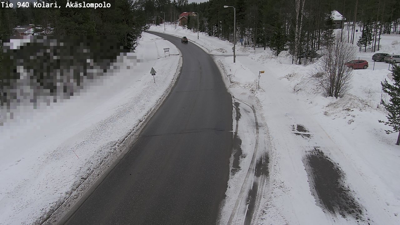 Weather Camera Image Road 940 Kolari, Äkäslompolo, Kolari, Lappi