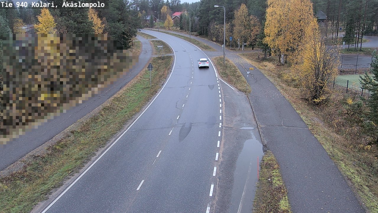 Weather Camera Image Road 940 Kolari, Äkäslompolo, Kolari, Lappi