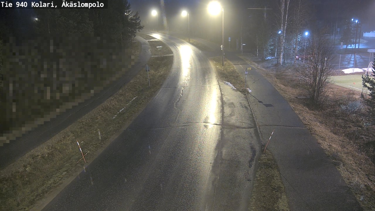 Kelikamerat Kuva Tie 940 Kolari, Äkäslompolo, Kolari, Lappi