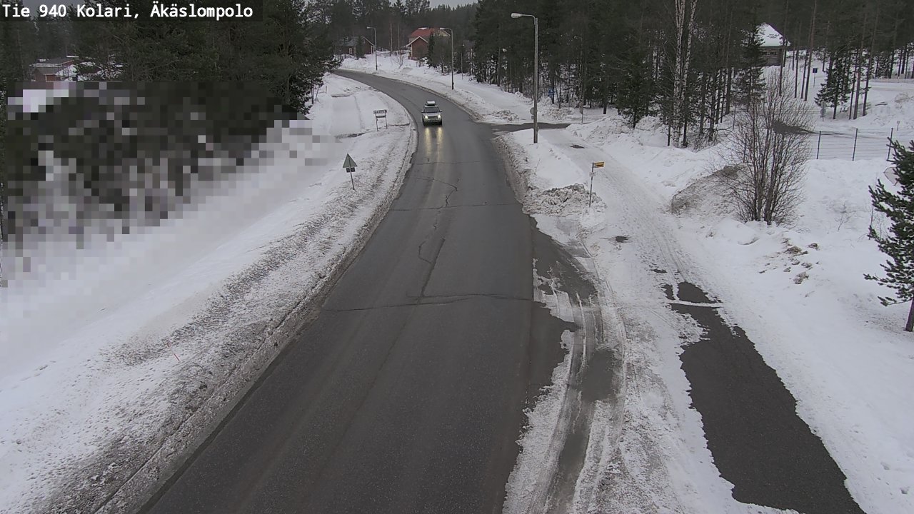 Kelikamerat Kuva Tie 940 Kolari, Äkäslompolo, Kolari, Lappi