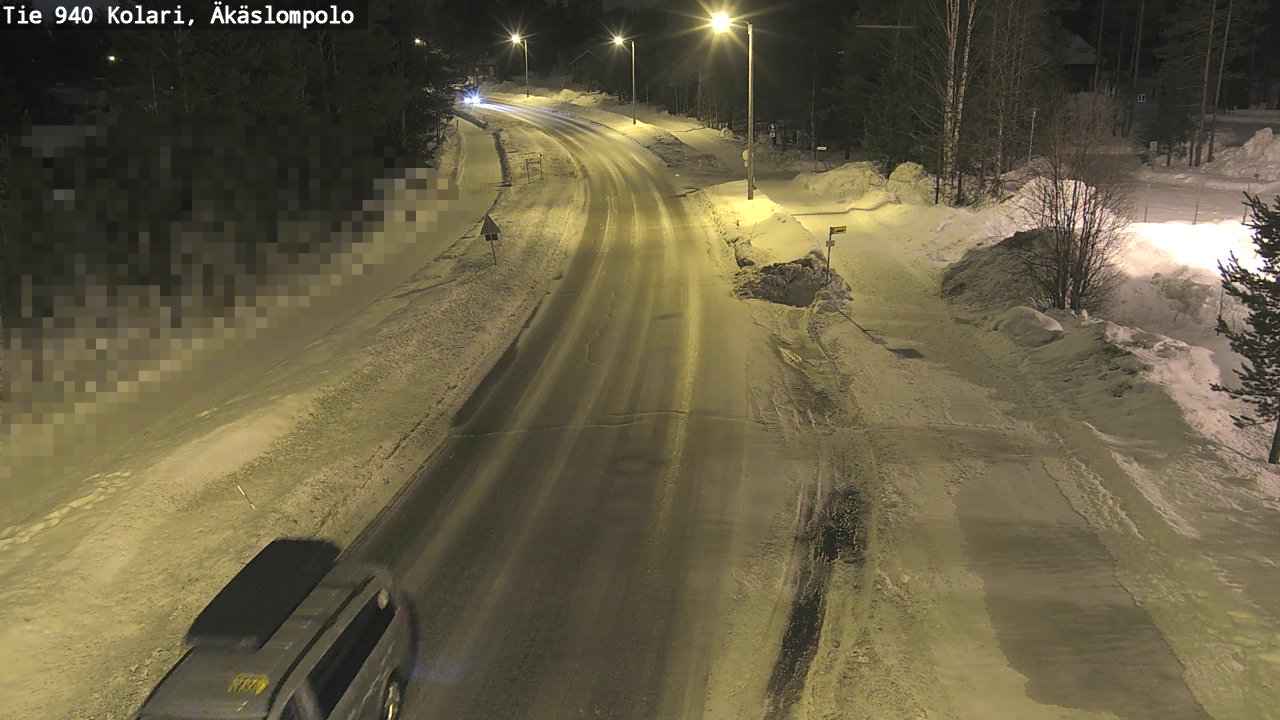 Kelikamerat Kuva Tie 940 Kolari, Äkäslompolo, Kolari, Lappi