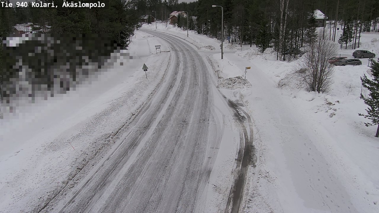Kelikamerat Kuva Tie 940 Kolari, Äkäslompolo, Kolari, Lappi