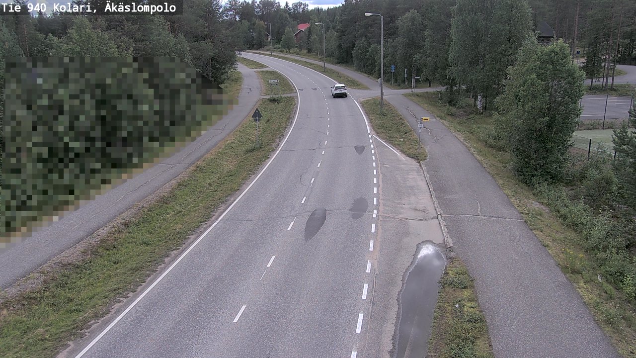Weather Camera Image Väg 940 Kolari, Äkäslompolo, Kolari, Lappi