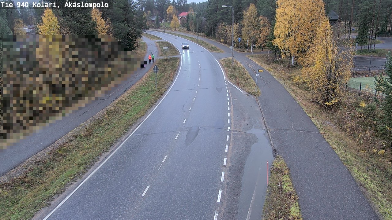 Kelikamerat Kuva Tie 940 Kolari, Äkäslompolo, Kolari, Lappi