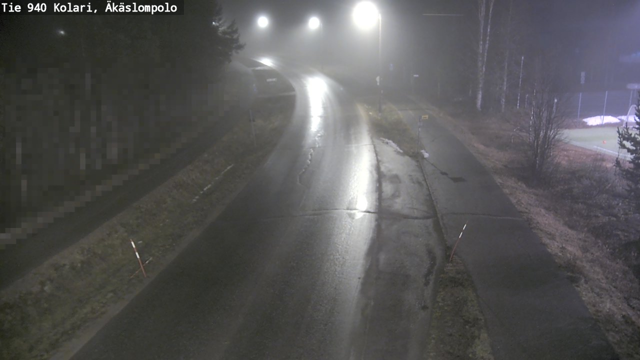Kelikamerat Kuva Tie 940 Kolari, Äkäslompolo, Kolari, Lappi