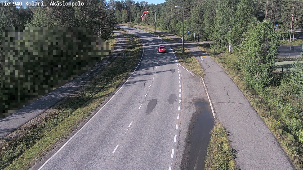 Weather Camera Image Road 940 Kolari, Äkäslompolo, Kolari, Lappi