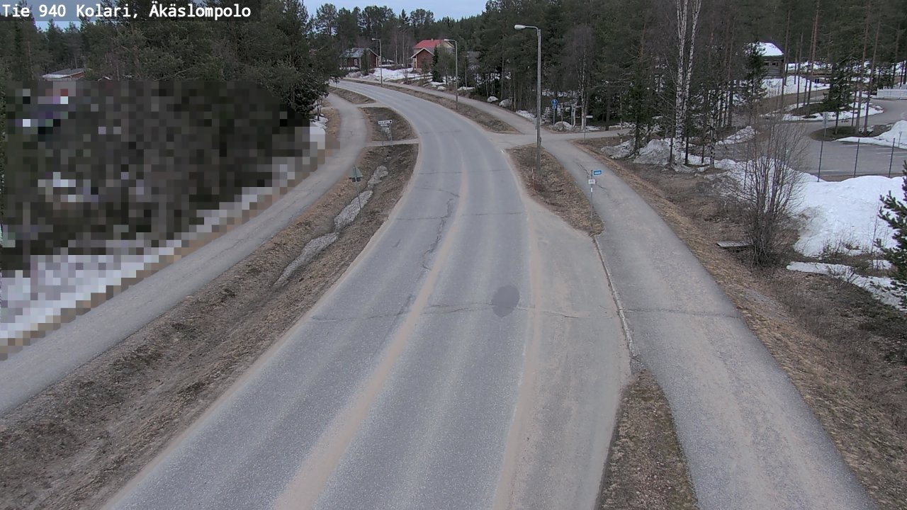 Kelikamerat Kuva Tie 940 Kolari, Äkäslompolo, Kolari, Lappi
