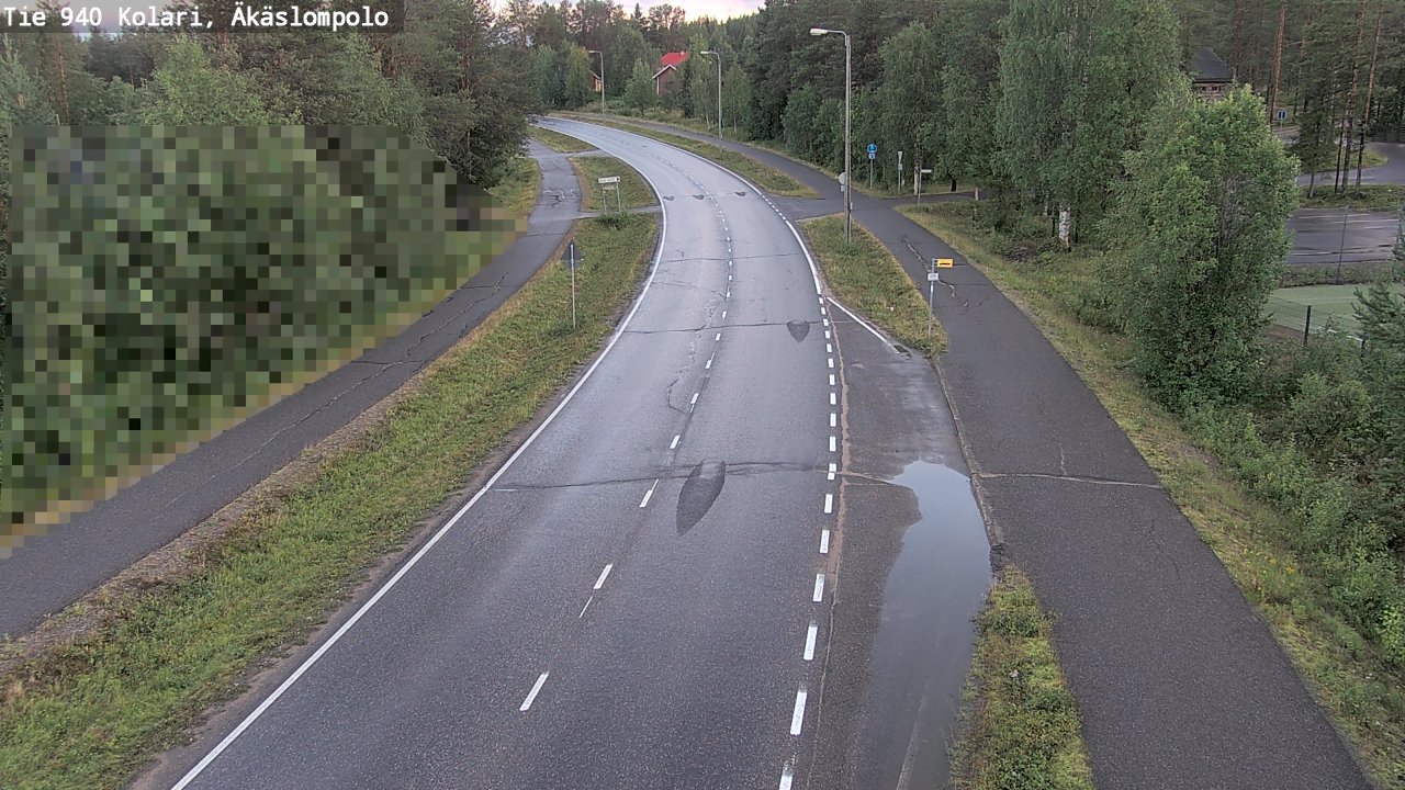 Kelikamerat Kuva Tie 940 Kolari, Äkäslompolo, Kolari, Lappi