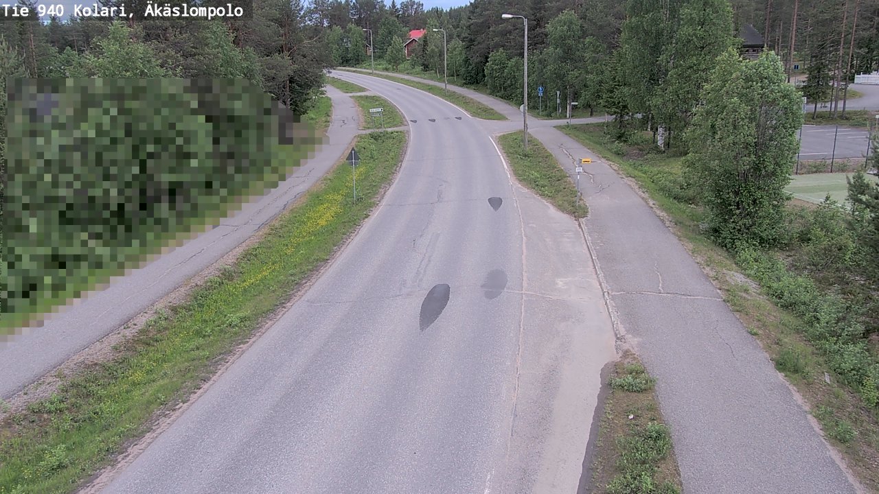 Kelikamerat Kuva Tie 940 Kolari, Äkäslompolo, Kolari, Lappi