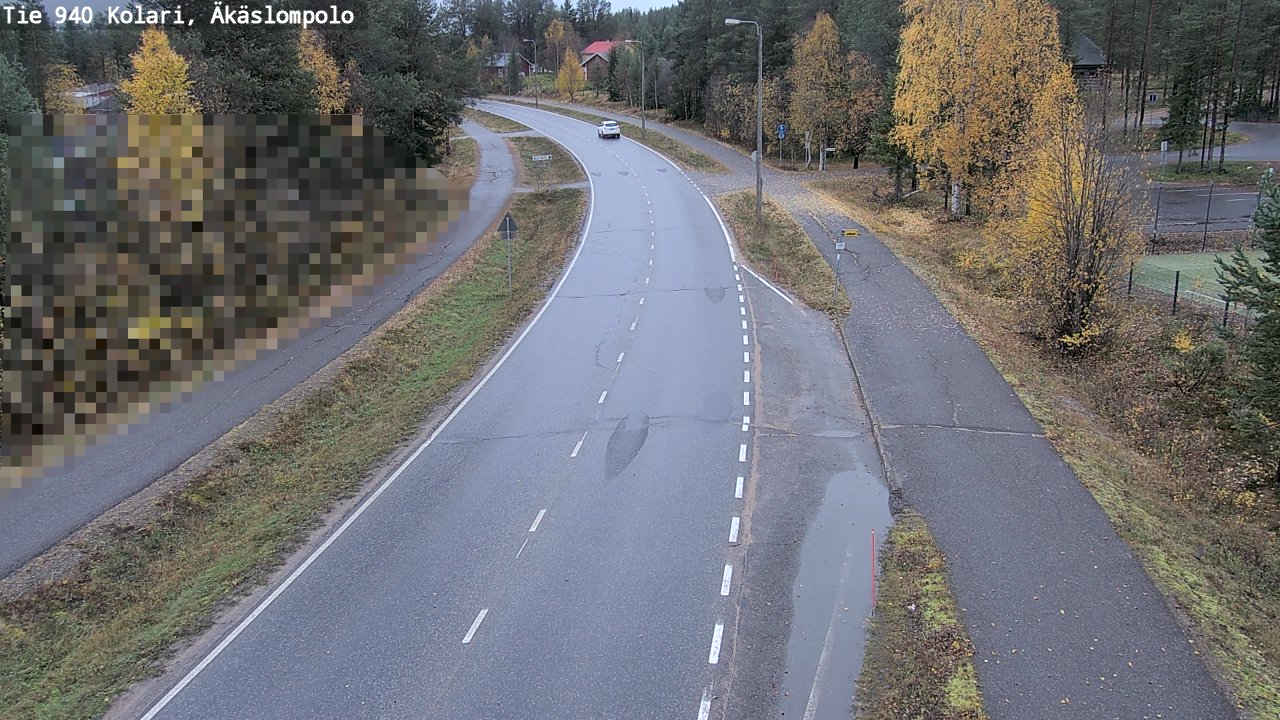 Weather Camera Image Road 940 Kolari, Äkäslompolo, Kolari, Lappi