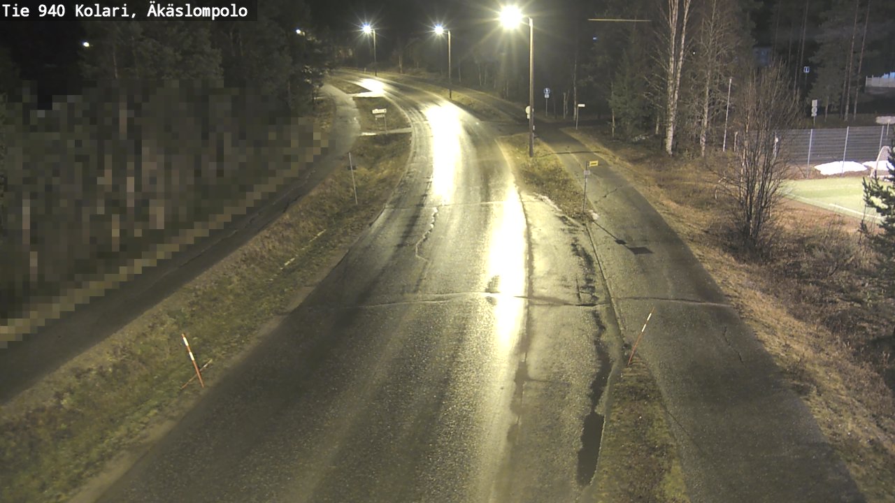 Kelikamerat Kuva Tie 940 Kolari, Äkäslompolo, Kolari, Lappi