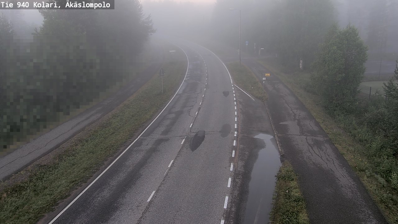 Kelikamerat Kuva Tie 940 Kolari, Äkäslompolo, Kolari, Lappi