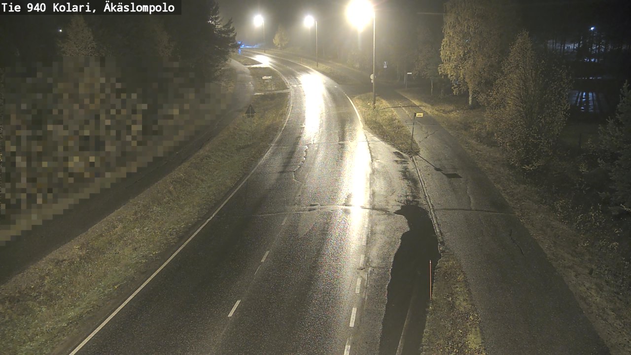 Kelikamerat Kuva Tie 940 Kolari, Äkäslompolo, Kolari, Lappi