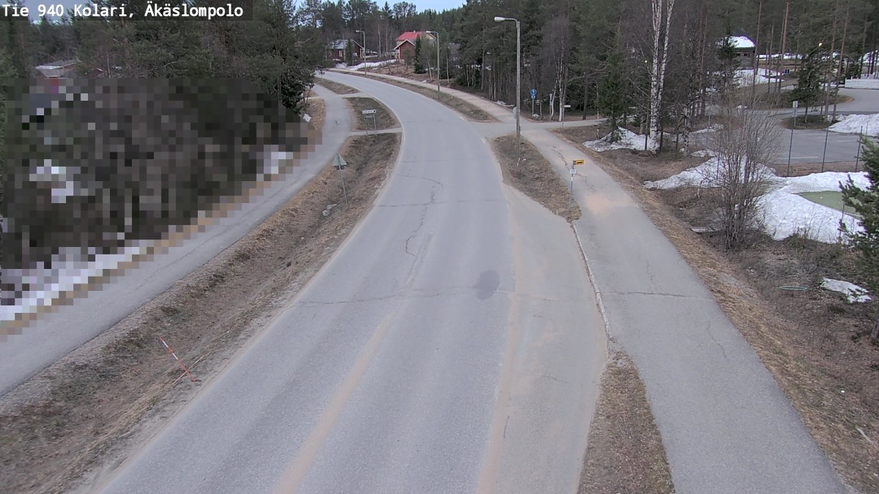 Kelikamerat Kuva Tie 940 Kolari, Äkäslompolo, Kolari, Lappi