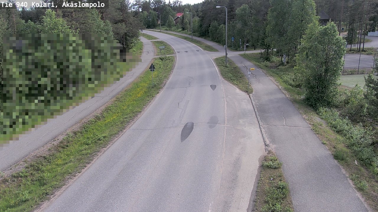 Kelikamerat Kuva Tie 940 Kolari, Äkäslompolo, Kolari, Lappi